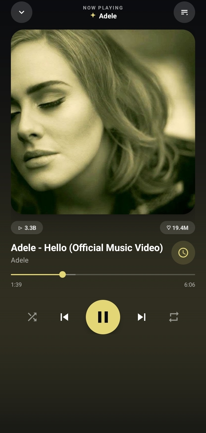 MediaPro Audio Player View